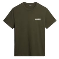 Napapijri S-WARHOLM Pánské tričko, khaki, velikost