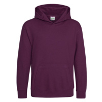 Just Hoods Dětská mikina s kapucí JH001J Plum