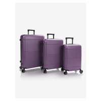 Sada tří cestovních kufrů Heys Zen S,M,L Purple