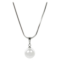 Levien Půvabný náhrdelník Pearl White