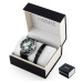 Pánské hodinky PACIFIC X0078-08 - dárková sada (zy092a)