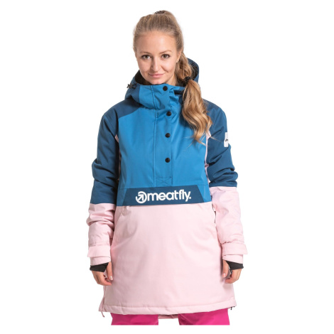 Meatfly dámská SNB & SKI bunda Aiko Premium Powder Pink | Růžová
