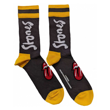 Rolling Stones ponožky, No Filter Black, unisex RockOff