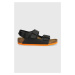 Dětské sandály Birkenstock Milano Kids BF černá barva