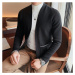 Stylový pánský cardigan elegantní svetr na knoflíky