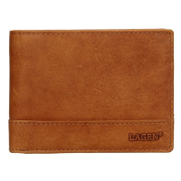 Pánská kožená peněženka Lagen Dusans - světle hnědá