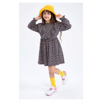 DEFACTO Girls Floral Long Sleeve Dress