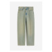 H & M - Baggy Low Jeans - modrá