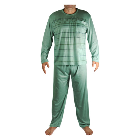 Milan pyžamo pánské dlouhé V1611modrá