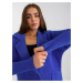 MODRÝ TEDDY COAT EVELINE S KAPSAMI -COBALT Modrá