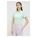 Bavlněné tričko Helly Hansen zelená barva, 34112-001