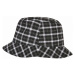 Klobouk // Flexfit / Check Bucket Hat black/grey