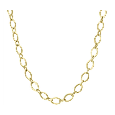 Manoki Ocelový náhrdelník Denisa Gold, chirurgická ocel WA602G Zlatá 57 cm