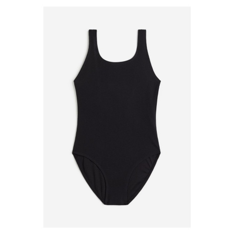 H & M - Žebrované plavky - černá H&M