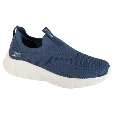 TMAVĚ MODRÉ PÁNSKÉ TENISKY SKECHERS BOBS B FLEX - FRIGID EDGE Tmavě modrá