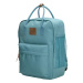 Beagles Modrý objemný batoh do školy „Scandinavia“ 15L