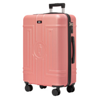 Střední univerzální cestovní kufr s TSA zámkem ROWEX Casolver Barva: Rosegold
