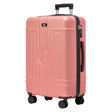 ROWEX střední cestovní kufr ABS Casolver 66x46x27 cm Barva: Rosegold