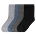 pepperts!® Chlapecké ponožky s BIO bavlnou, 7 párů (modrá/šedá/černá)
