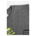 Dětské tričko Coccodrillo šedá barva, s potiskem