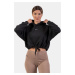 NEBBIA Loose crop hoodie Iconic