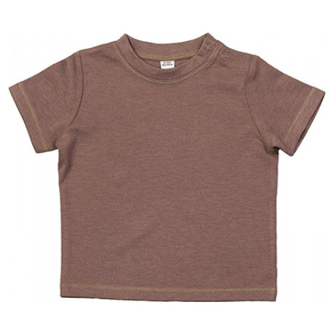Babybugz Dětské tričko z organické bavlny s patentky na rameni