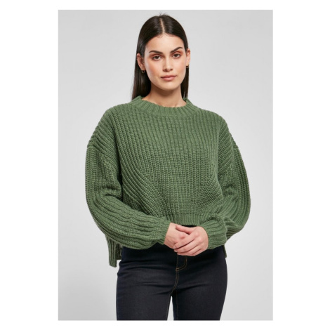 Ladies Wide Oversize Sweater - salvia Urban Classics
