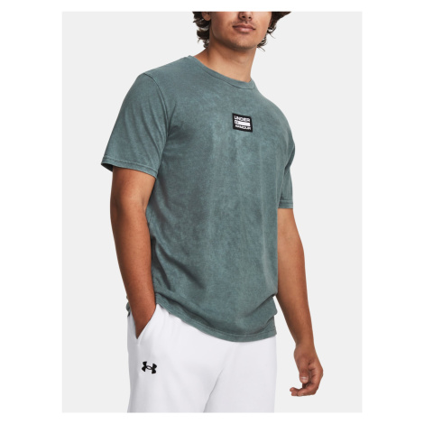 Under Armour Tričko UA ELEVATED CORE WASH SS-GRY - Pánské