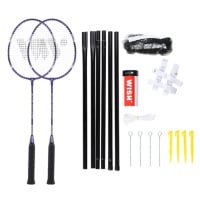 Sada raket na badminton WISH Alumtec 4466, fialová