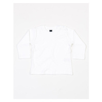 Babybugz Dětské tričko s dlouhým rukávem BZ11 White