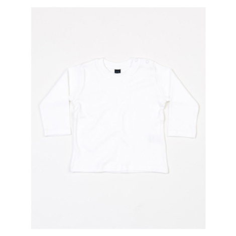 Babybugz Dětské tričko s dlouhým rukávem BZ11 White