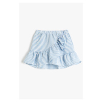 Koton Frilled Mini Skirt with Elastic Waist