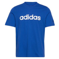 adidas LINEAR TEE Pánské tričko, modrá, velikost