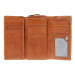 SEGALI Dámská kožená peněženka SG-21770 TAN