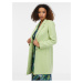 Světle zelený dámský kabát ORSAY