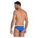 Pánské plavky arena icons swim brief solid royal/white xl - uk38