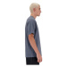 New Balance Sport essentials linear t-shirt Modrá