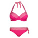 Frencis Black dámské módní plavky S281 růžová
