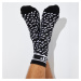 Blancheporte Sada 2 párů unisex ponožek s originálním potiskem z kolekce Lulu la Nantaise černá/