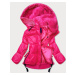 Krátká dámská zimní bunda s kapucí (JIN211)