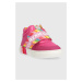 Dětské sneakers boty Agatha Ruiz de la Prada fialová barva