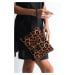 Capone Outfitters Paris Patent Leather Leopard Mini Bag