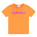 Dětské bavlněné tričko Marc Jacobs oranžová barva
