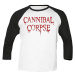 Tričko metal pánské Cannibal Corpse - Dripping logo BASEBALL - NUCLEAR BLAST - 2674_LS