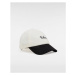 VANS Script Curved Bill Jockey Hat Unisex White, One Size