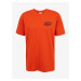 Oranžové pánské tričko Diesel Just - Pánské