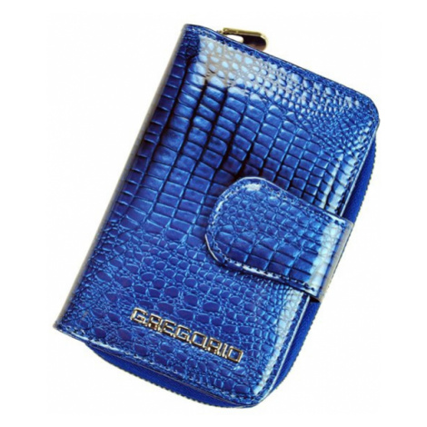 Dámská kožená peněženka Gregorio GF115 modrá