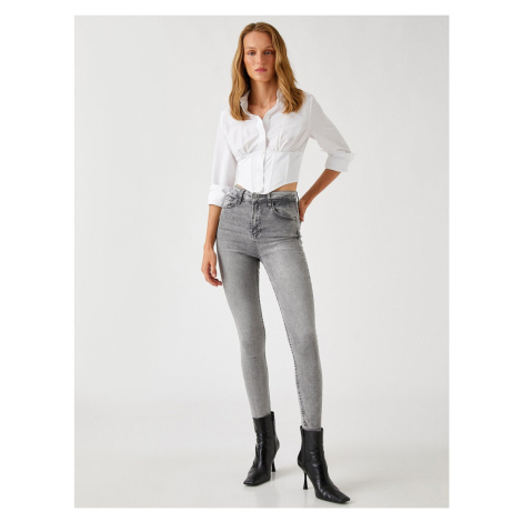 Koton High Waist Jeans Slim Leg - Carmen Jean