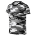 Malfini Camouflage Dětské triko 149 camouflage gray