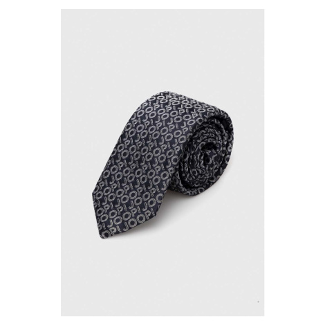 Hedvábná kravata Joop! tmavomodrá barva, 3004075210017270